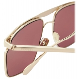 Ferrari - Ferrari Sunglasses in Gold-Tone Metal with Exclusive Contrast Pro™ Lenses - Sunglasses - Ferrari