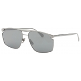 Ferrari - Ferrari Sunglasses in Gunmetal Grey Metal with Polarised Silver Mirror Lens - Sunglasses - Ferrari