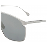 Ferrari - Ferrari Sunglasses in Gunmetal Grey Metal with Polarised Silver Mirror Lens - Sunglasses - Ferrari