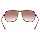 Ferrari - Ferrari Sunglasses in Burgundy Titanium with Burgundy Gradient Lens - Sunglasses - Ferrari Eyewear