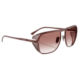 Ferrari - Ferrari Sunglasses in Burgundy Titanium with Burgundy Gradient Lens - Sunglasses - Ferrari Eyewear