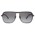 Ferrari - Ferrari Sunglasses in Matt Black Titanium with Polarised Grey Gradient Lens - Sunglasses - Ferrari