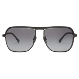 Ferrari - Ferrari Sunglasses in Matt Black Titanium with Polarised Grey Gradient Lens - Sunglasses - Ferrari