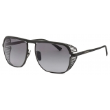 Ferrari - Ferrari Sunglasses in Matt Black Titanium with Polarised Grey Gradient Lens - Sunglasses - Ferrari