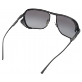 Ferrari - Ferrari Sunglasses in Matt Black Titanium with Polarised Grey Gradient Lens - Sunglasses - Ferrari