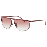 Ferrari - Ferrari Sunglasses in Burgundy Titanium with Burgundy Gradient Lens - Sunglasses - Ferrari Eyewear