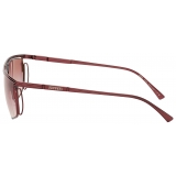 Ferrari - Ferrari Sunglasses in Burgundy Titanium with Burgundy Gradient Lens - Sunglasses - Ferrari Eyewear