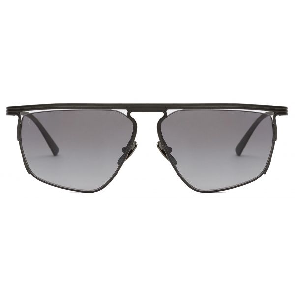 Ferrari - Ferrari Sunglasses in Matt Black Titanium with Polarised Grey Gradient Lens - Sunglasses - Ferrari