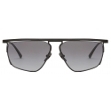 Ferrari - Ferrari Sunglasses in Matt Black Titanium with Polarised Grey Gradient Lens - Sunglasses - Ferrari