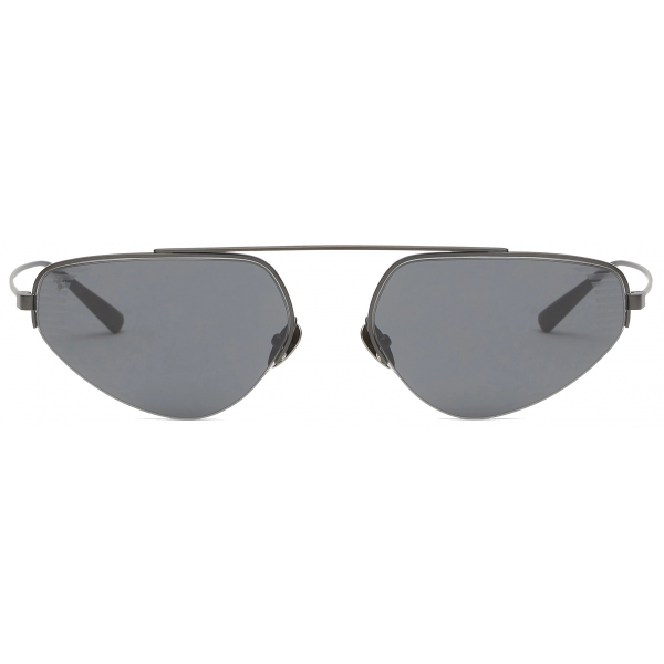 Ferrari - Ferrari Sunglasses in Black Titanium with Grey Lenses - Sunglasses - Ferrari Eyewear