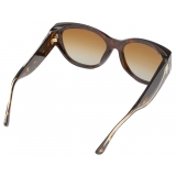 Ferrari - Ferrari Sunglasses in Havana Acetate with Polarised Brown Gradient Lenses - Sunglasses - Ferrari