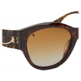 Ferrari - Ferrari Sunglasses in Havana Acetate with Polarised Brown Gradient Lenses - Sunglasses - Ferrari