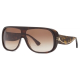 Ferrari - Ferrari Sunglasses in Havana Acetate with Gradient Brown Lenses - Sunglasses - Ferrari Eyewear