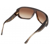 Ferrari - Ferrari Sunglasses in Havana Acetate with Gradient Brown Lenses - Sunglasses - Ferrari Eyewear