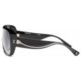 Ferrari - Ferrari Sunglasses in Black Acetate with Gradient Grey Lenses - Sunglasses - Ferrari Eyewear