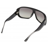 Ferrari - Occhiale da Sole Ferrari in Acetato Nero con Lenti Grigie Sfumate - Occhiali da Sole - Ferrari Eyewear