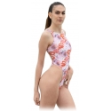 Grace - Grazia di Miceli - "Yokohama" Trikini with Itsukushima Print - Luxury Collection - Made in Italy - High Quality