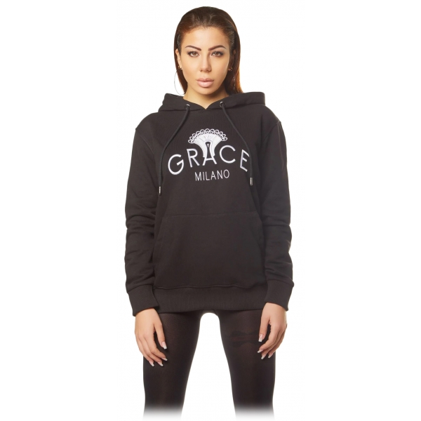 Grace - Grazia di Miceli - Women's Dorian Hooded Sweatshirt - Luxury Collection - Made in Italy - High Quality