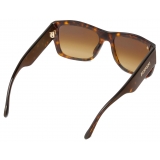 Ferrari - Ferrari Sunglasses in Havana Acetate with Polarised Brown Gradient Lenses - Sunglasses - Ferrari