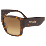 Ferrari - Ferrari Sunglasses in Havana Acetate with Polarised Brown Gradient Lenses - Sunglasses - Ferrari