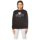 Grace - Grazia di Miceli - Dorian Women's Crew Neck Sweatshirt - Luxury Collection - Made in Italy - High Quality