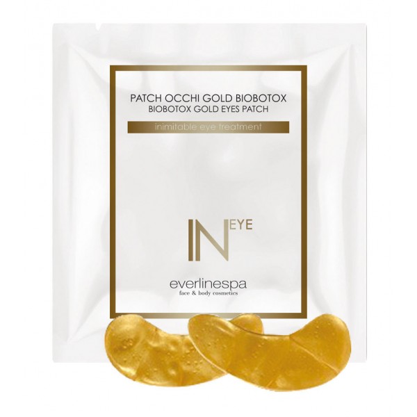 Everline Spa - Perfect Skin - Patch Occhi Gold Biobotox - In Eye - Inimitable Eye Treatment - Viso - Professional