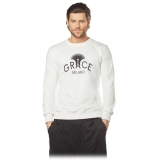 Grace - Grazia di Miceli - Men's Marco Crew Neck Sweatshirt - Luxury Collection - Made in Italy - High Quality