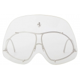 Ferrari - Ferrari Limited Edition Metal Sunglasses with Transparent Shield - Sunglasses - Ferrari Eyewear