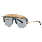 Ferrari - Occhiale da Sole Ferrari con Lente Azzurra - Occhiali da Sole - Ferrari Eyewear