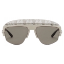 Ferrari - Ferrari Sunglasses with Silver Mirror Lens - Sunglasses - Ferrari Eyewear