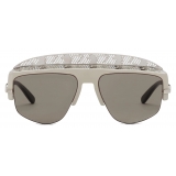 Ferrari - Ferrari Sunglasses with Silver Mirror Lens - Sunglasses - Ferrari Eyewear