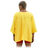 Grace - Grazia di Miceli - Men's Kimono "Hiloya" Yellow - Luxury Collection - Made in Italy - High Quality