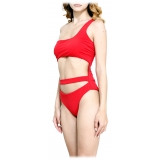 Grace - Grazia di Miceli - Women's Trikini "Miami Beach" Red - Luxury Collection - Made in Italy - High Quality