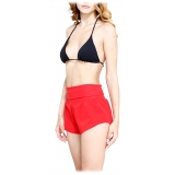 Grace - Grazia di Miceli - Red "Lincoln Road" Women's Shorts - Luxury Collection - Made in Italy - High Quality