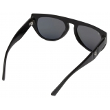 Ferrari - Ferrari Sunglasses in Black Acetate with Polarised Mirror Lenses - Sunglasses - Ferrari Eyewear