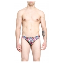 Grace - Grazia di Miceli - "Winwood" Men's Briefs Ocean Drive - Luxury Collection - Made in Italy - High Quality