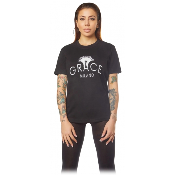 Grace - Grazia di Miceli - T-Shirt Donna Dorian - Luxury Collection - Made in Italy - Alta Qualità