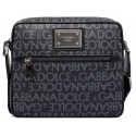 Dolce & Gabbana - Borsa a Tracolla Rivestita in Jacquard - Dolce & Gabbana Exclusive Luxury Collection