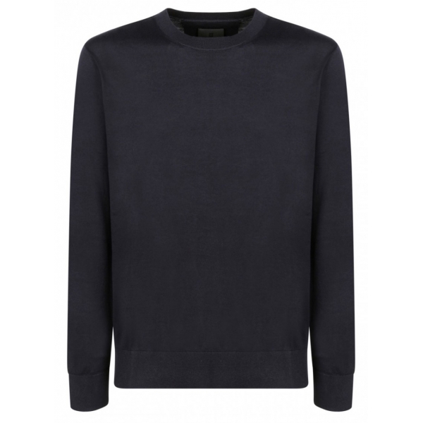 Givenchy - Maglione in Maglia Fine Blu Notte - Givenchy Exclusive Luxury Collection