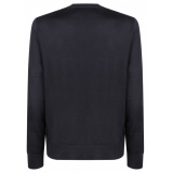 Givenchy - Maglione in Maglia Fine Blu Notte - Givenchy Exclusive Luxury Collection