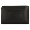 Dolce & Gabbana - Black Leather Pouch - Dolce & Gabbana Exclusive Luxury Collection