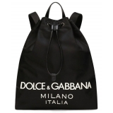 Dolce & Gabbana - Zaino Nero - Dolce & Gabbana Exclusive Luxury Collection