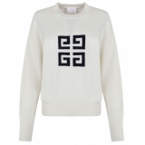 Givenchy - Maglione Bianco 4G - Givenchy Exclusive Luxury Collection