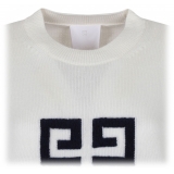 Givenchy - Maglione Bianco 4G - Givenchy Exclusive Luxury Collection