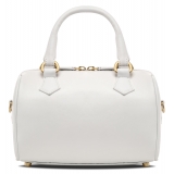 Avvenice - Thesaura - Borsa in Pelle Premium - Bianco - Handmade in Italy - Exclusive Luxury Collection