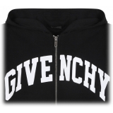 Givenchy - Black Lettering Logo Hoodie - Givenchy Exclusive Luxury Collection