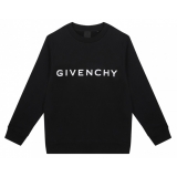 Givenchy - Felpa con Logo con Scritta Nera - Givenchy Exclusive Luxury Collection