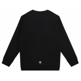 Givenchy - Black Lettering Logo Sweatshirt - Givenchy Exclusive Luxury Collection