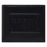 Dolce & Gabbana - Black Logo Patch Wallet - Dolce & Gabbana Exclusive Luxury Collection