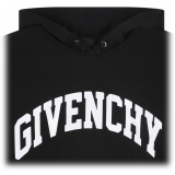 Givenchy - Black Lettering Logo Hoodie - Givenchy Exclusive Luxury Collection